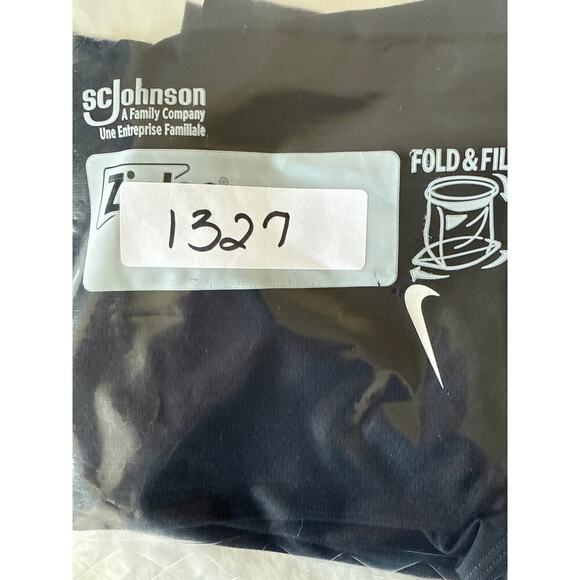 Nike Women's Dri-FIT Long-Sleeve Top in Black Size M Activewear Base Layer - Picture 5 of 5